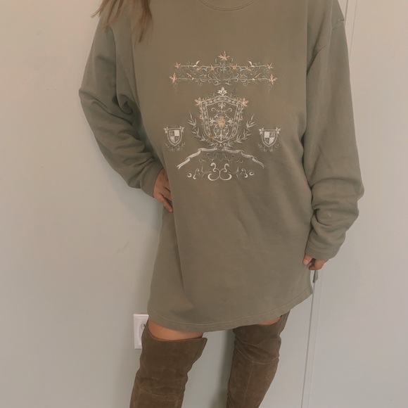Oversized Vintage Crewneck with cool embroidery - Picture 1 of 5